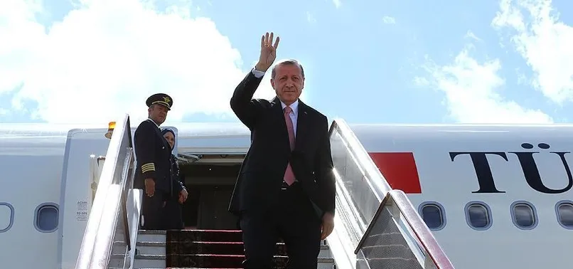 Cumhurbaşkanı Erdoğan Rusya'ya geldi