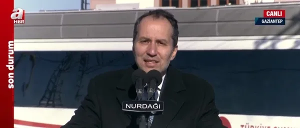 Devlet Bahçeli ve Fatih Erbakan’dan Gaziantep’teki temel atma töreninde önemli açıklamalar