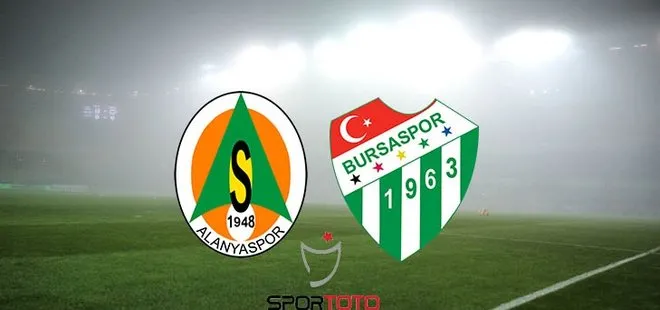 Alanyaspor - Bursaspor maçı ne zaman, saat kaçta, hangi kanalda?