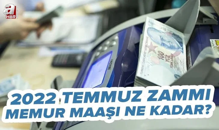 Memur enflasyon farkı ne kadar? 2022 Temmuz zammı memur maaşı ne kadar? Mesleklere göre tek tek hesaplandı