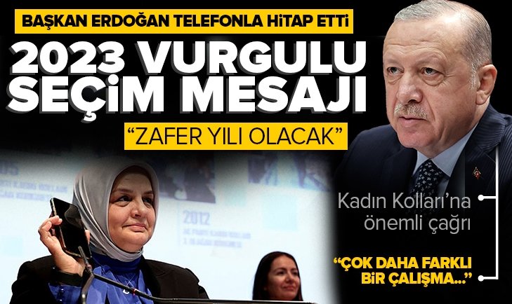 Başkan Erdoğan’dan 2023 vurgulu seçim mesajı! Yeni bir zafer yılı olacak