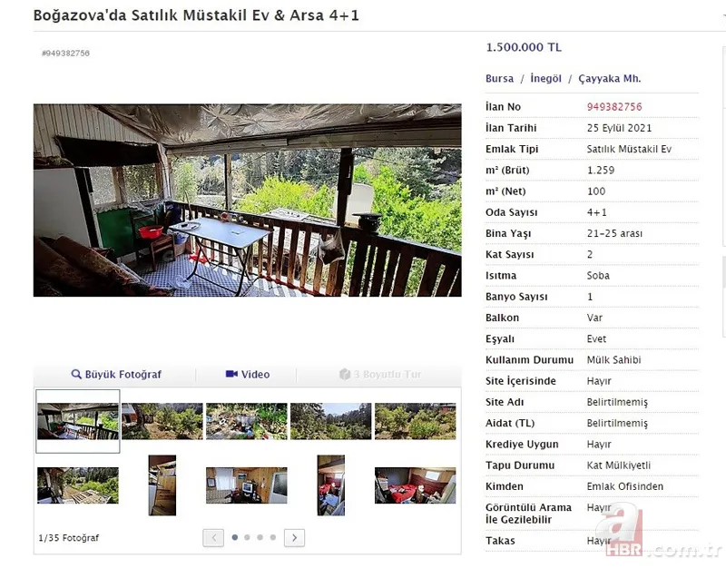 Bursa’nın Çayyaka köyünde ev fiyatları dudak uçuklattı 4