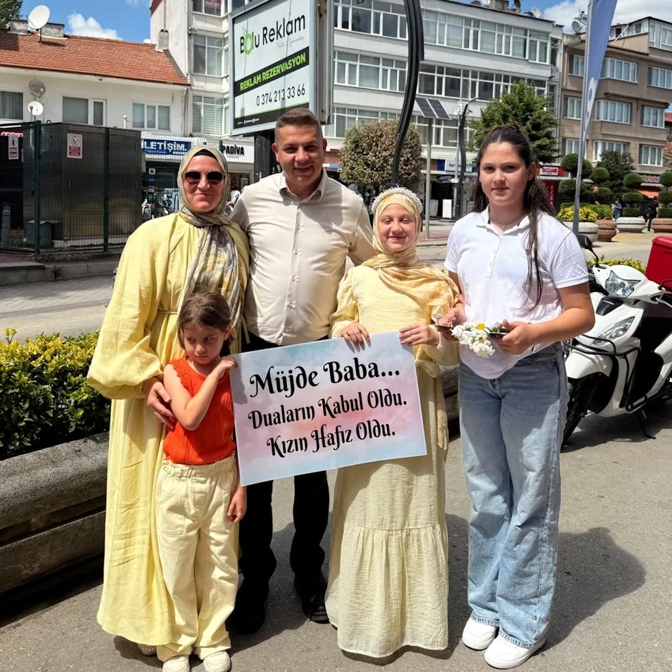 Bolu’da 12 yaşındaki Eslem’den hafızlık sürprizi - 1