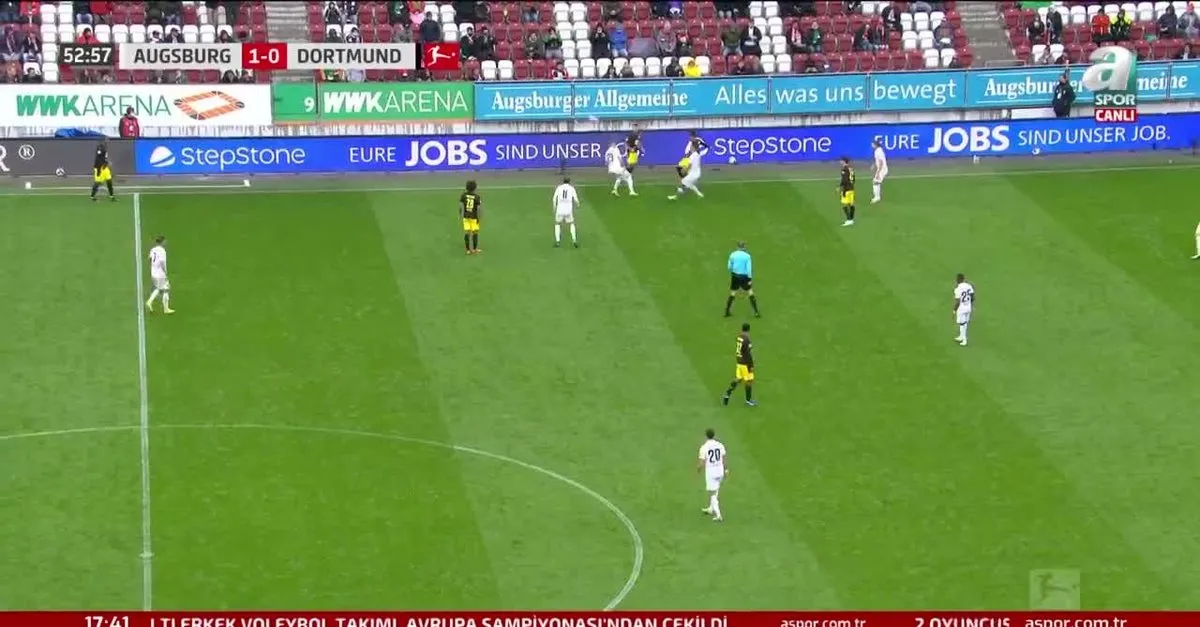 Augsburg 2 0 Borussia Dortmund Mac Sonucu Golleri Izle A Haber Son Dakika Spor Haberleri