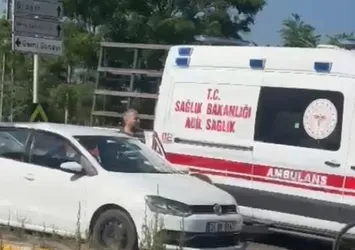 İstanbul’da skandal olay! Ambulansı durdurup bakın ne sordu