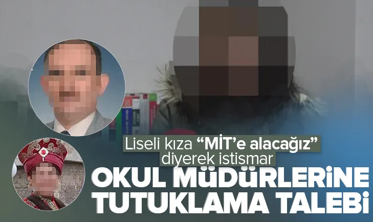 Liseli kıza iğrenç tuzak! 2 müdüre tutuklama talebi