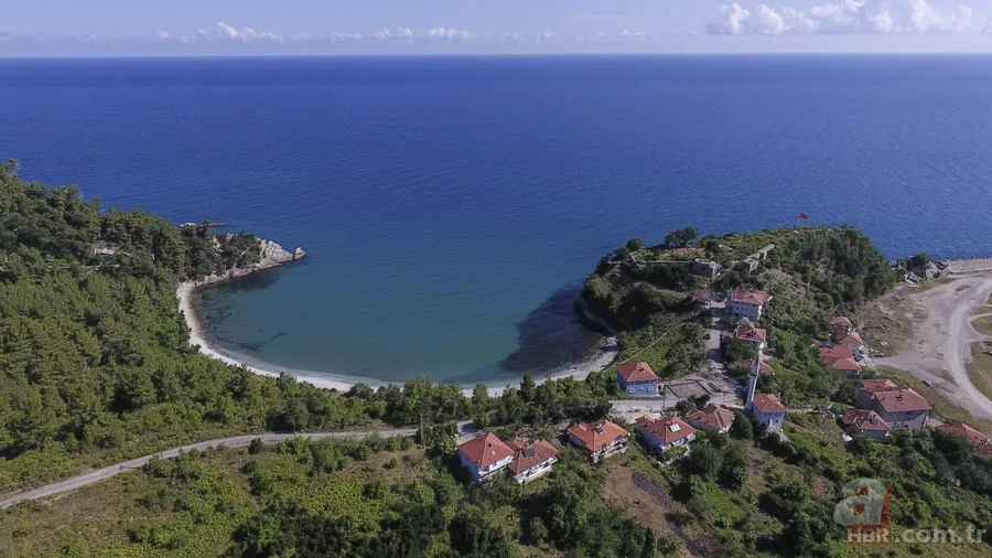 Karadeniz'in doğa harikası koyları ziyaretçilerini bekliyor 12