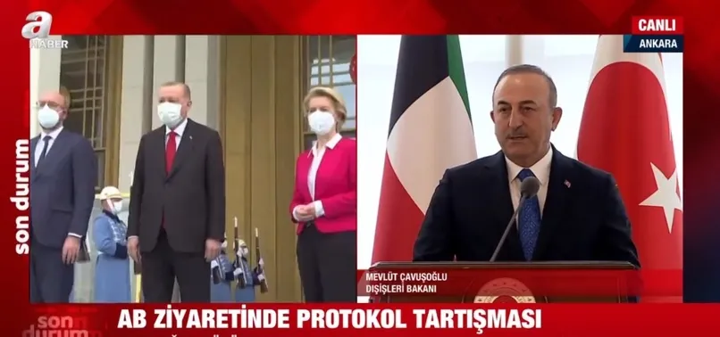 Son dakika: Bakan Çavuşoğlu'ndan AB ziyaretindeki protokol tartışmasıyla ilgili açıklama