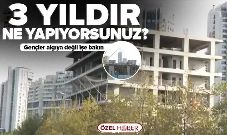 2 bin kişilik yurt 3 yıldır tamamlanamadı! Yönetim değişti, yurt inşaatı ortadan kaldı