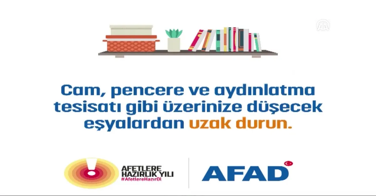 AFAD'dan depreme ilişkin videolu uyarı | Video