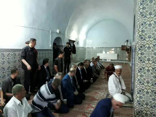 Bakan Soylu'dan sınırın sıfır noktasında bayram namazı - 3