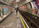 Metro istasyonuna grafiti saldırısı