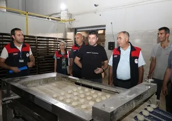 Elazığ'da fırınlara denetim