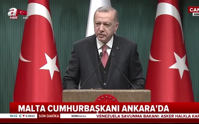 Başkan Erdoğan ve Malta Cumhurbaşkanı'ndan ortak açıklama