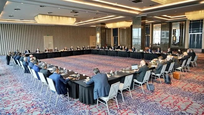 Son dakika: Merkez Bankası Başkanı Şahap Kavcıoğlu bankacılarla görüştü