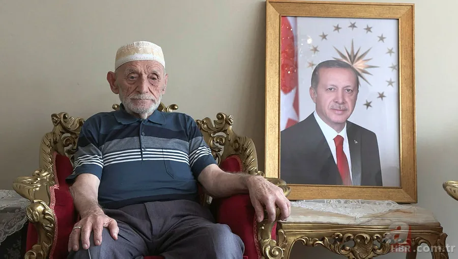 Başkan Recep Tayyip Erdoğan'ın görüştüğü 85 yaşındaki Hüseyin Bayraktar'a Togg sürprizi 11