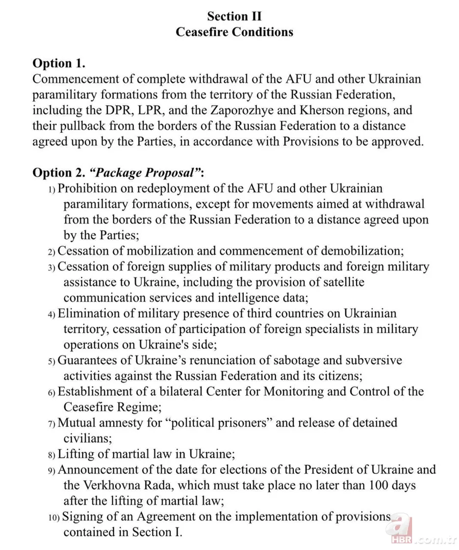 İstanbul müzakerelerinden ne çıktı? Moskova'dan Kiev'e 12 maddelik barış taslağı! Kremlin Kiev'den ne istiyor? İşte tam metni ve ayrıntılar... 8
