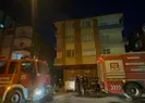 Kayseri’de 3 katlı binada yangın! 4 çocuk dumandan etkilendi