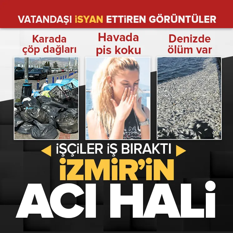 İzmirde halkı isyan ettiren görüntüler!