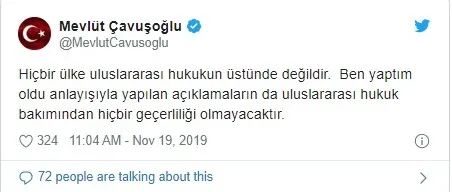 Bakan Çavuşoğlu'ndan ABD'nin Batı Şeria’daki İsrail yerleşimleri kararına sert tepki - 1