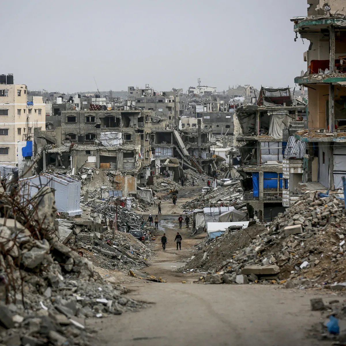 İsrail işgal güçlerinden Gazze'de yıkım