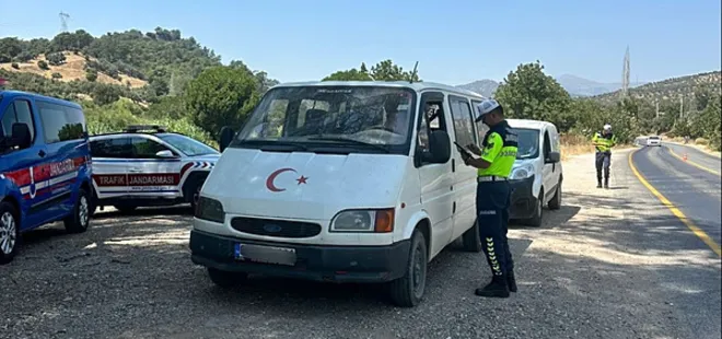 Aydın'da ekiplerden trafikte sıkı denetim