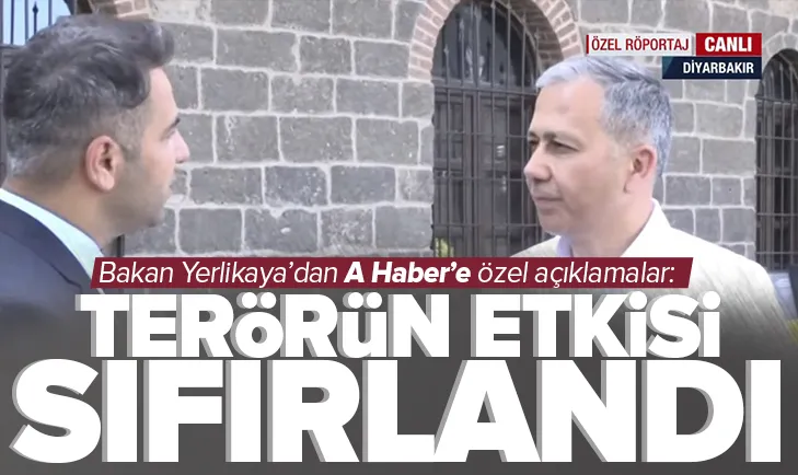 Bakan Yerlikaya A Haber’de