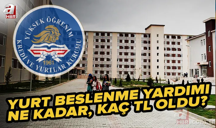 KYK yurdunda kalan öğrencilere müjde! KYK yurt beslenme yardımı nedir? 2022 KYK yemek yardımı kadar, kaç TL oldu? 1