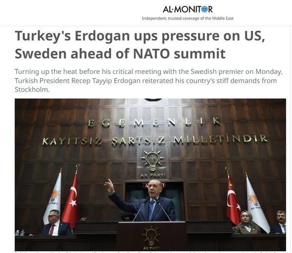 1688760920922.jpg Başkan Erdoğan'ın İsveç çıkışı dünya basınında: Stockholm üzerindeki baskıyı artırdı - 7
