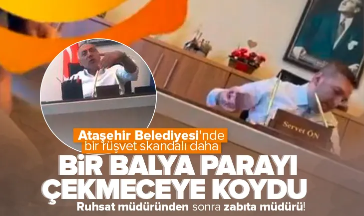 Ataşehir Belediyesinde bir rüşvet skandalı daha!