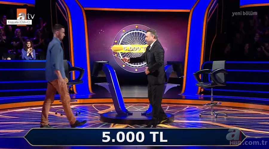 Kim Milyoner Olmak İster'de şaşırtan anlar! Yarışmacı zeka küpüyle geldi 4. soruda elendi 6