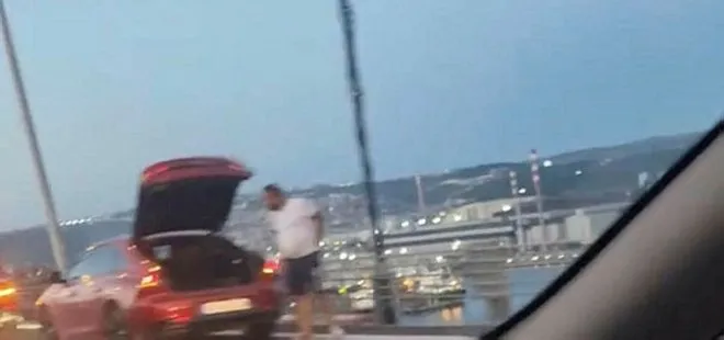 Osmangazi Köprüsü'nde garip anlar! Çok sayıda aracın aynı anda lastiği patladı! Nedeni belli oldu...