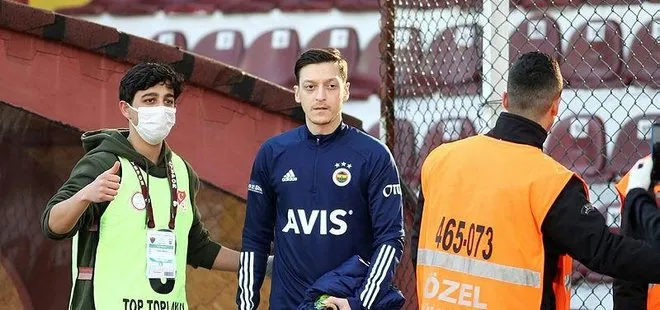 Mesut Özil’i Fenerbahçe - Galatasaray maçı heyecanı sardı!