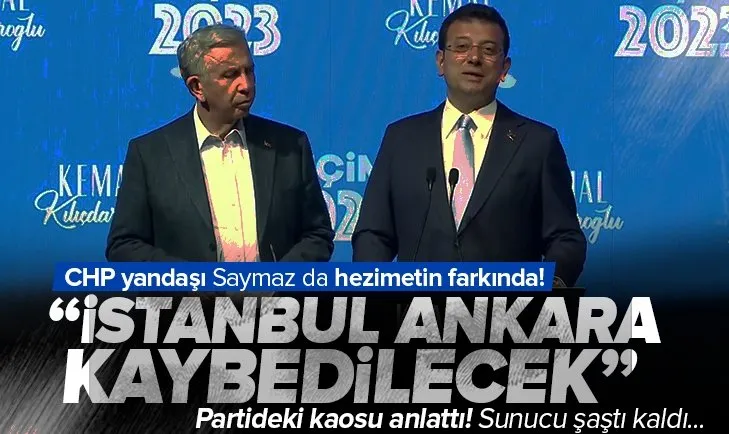 Yerel seçimlerde İstanbul Ankara kaybedilecek!