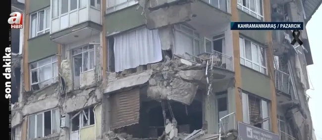 İşte depremin merkez üssü! A Haber Pazarcık’tan son durumu ekrana taşındı