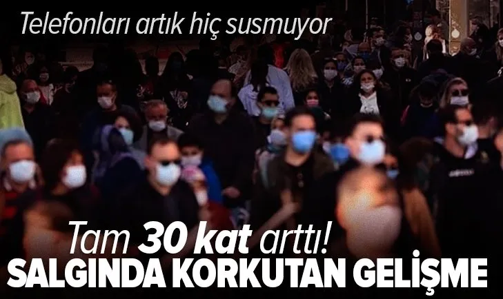 Son dakika | Koronavirüs salgınında korkutan gelişme! Tam 30 kat arttı