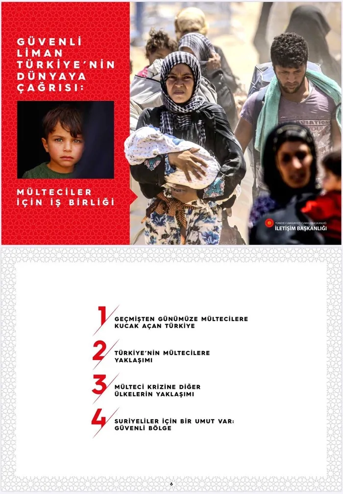 Başkan Erdoğan'dan liderlere "Mülteciler İçin İş Birliği" kitabı - 1