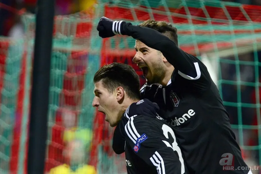 Lokomotiv Moskova - Beşiktaş maçından kareler 18