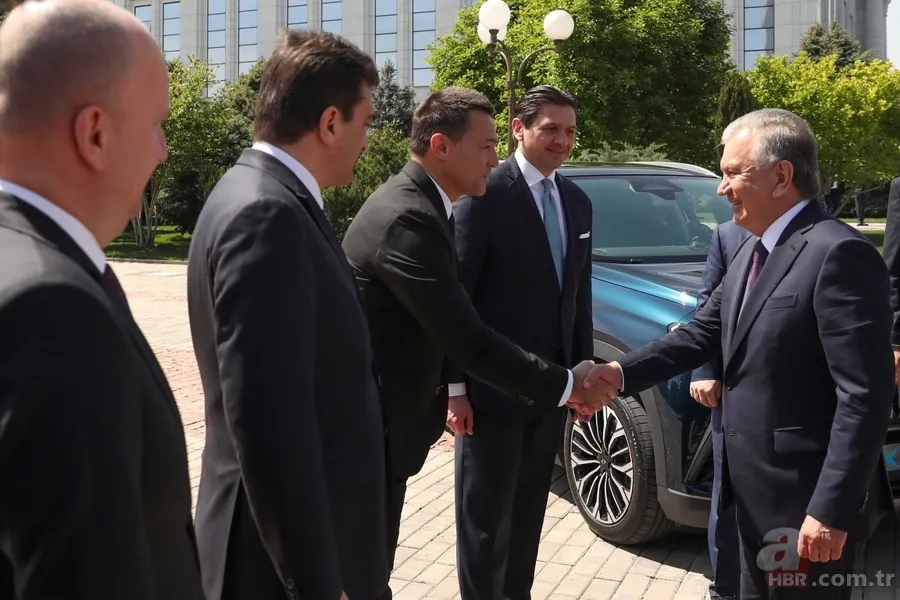 Başkan Erdoğan Özbekistan Cumhurbaşkanı Mirziyoyev ile görüştü: Togg hayırlı olsun 10