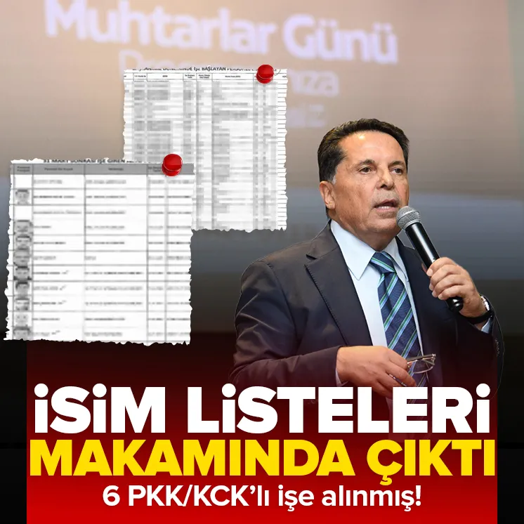 Liste ortaya çıktı! PKKlılar belediyede işe alınmış
