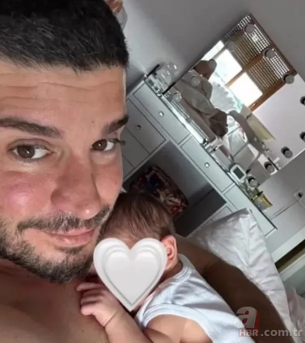 Kuruluş Osman'ın Malhun Hatun'u Yıldız Çağrı Atiksoy'un yeni doğan kızına bakın! Eşi Berk Oktay paylaştı 7