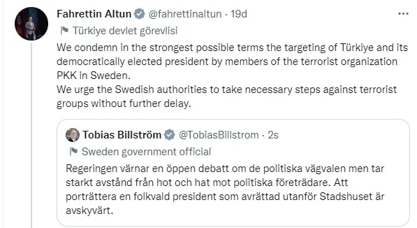 İsveç'in göbeğinde büyük skandal: Başkan Erdoğan'ın maketini astılar! İsveç Büyükelçisi Türk Dışişleri'ne çağrıldı