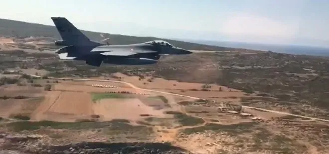 Son dakika: Akdeniz’de sıcak dakikalar! F-16’lar havalandı