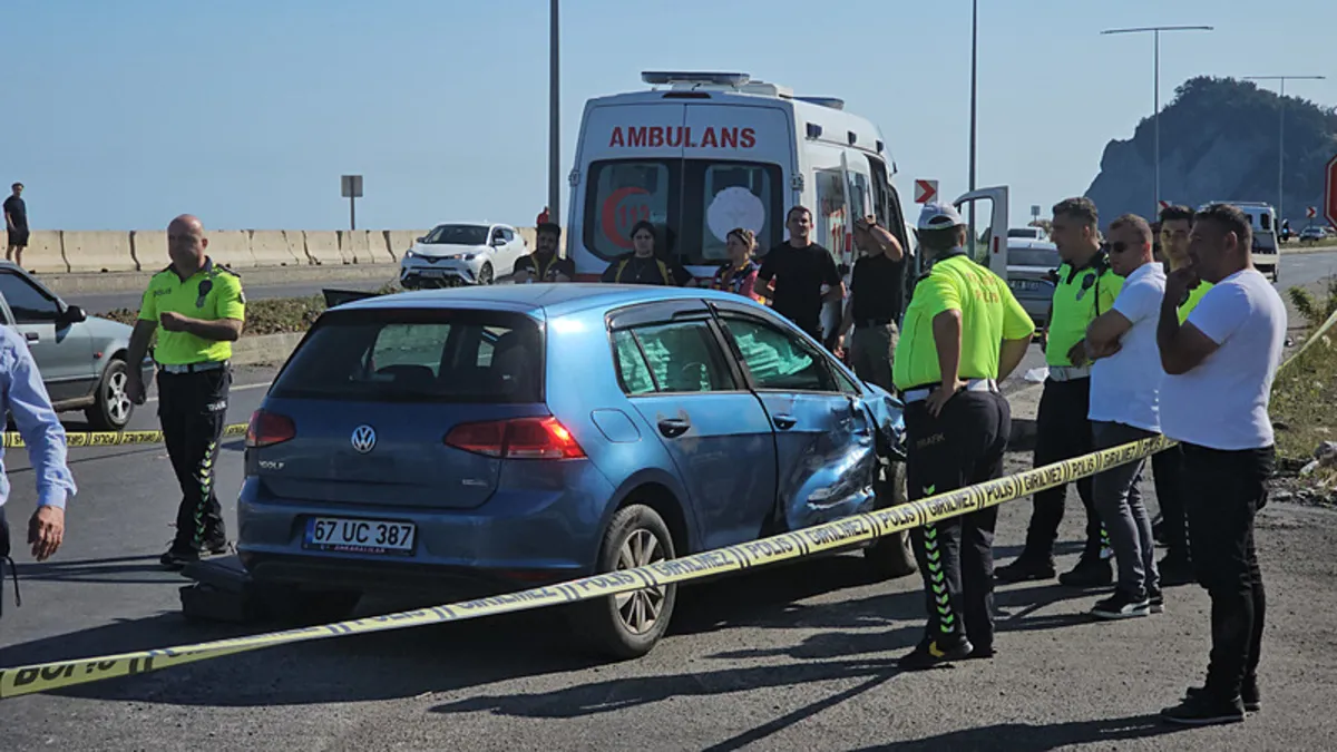 Zonguldak'ta feci kaza: Motosikletten savrulan 2 genç öldü