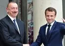 Aliyev-Macron arasında Ermenistan görüşmesi