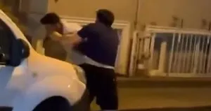 Sokak ortasında kavga eden fenomenler gözaltında!