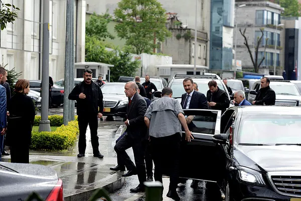 Başkan Erdoğan'dan İstanbul'da sürpriz toplantı - 1
