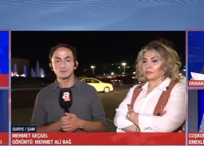 Şam’daki saldırı anlarını A Haber’e anlattı