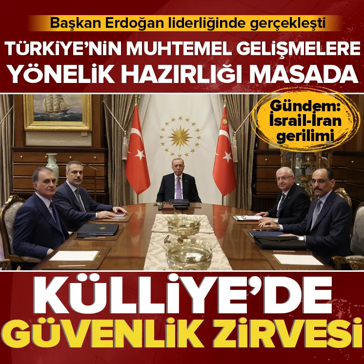 Külliye’de güvenlik zirvesi