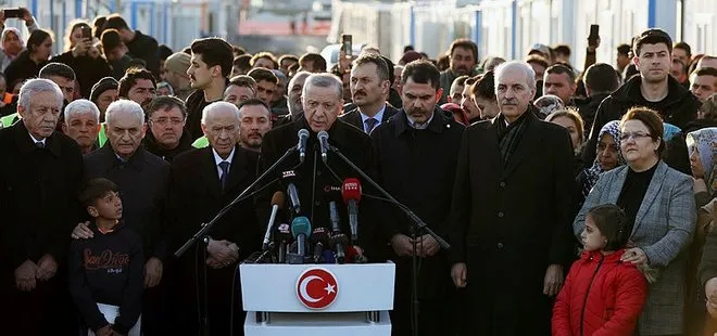Başkan Erdoğan ve Devlet Bahçeli’den Osmaniye ve Gaziantep’te flaş açıklamalar
